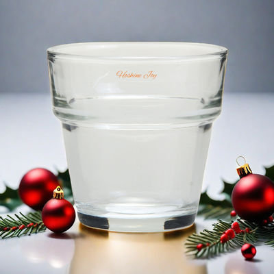 3OZ Mini Glass Votive Candle Holders Wide Mouth For Wedding Parties