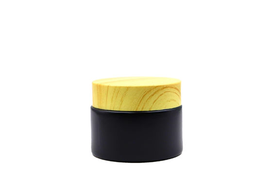 30ML Clear Screw Top Glass Cosmetic Jar for Upscale Skincare